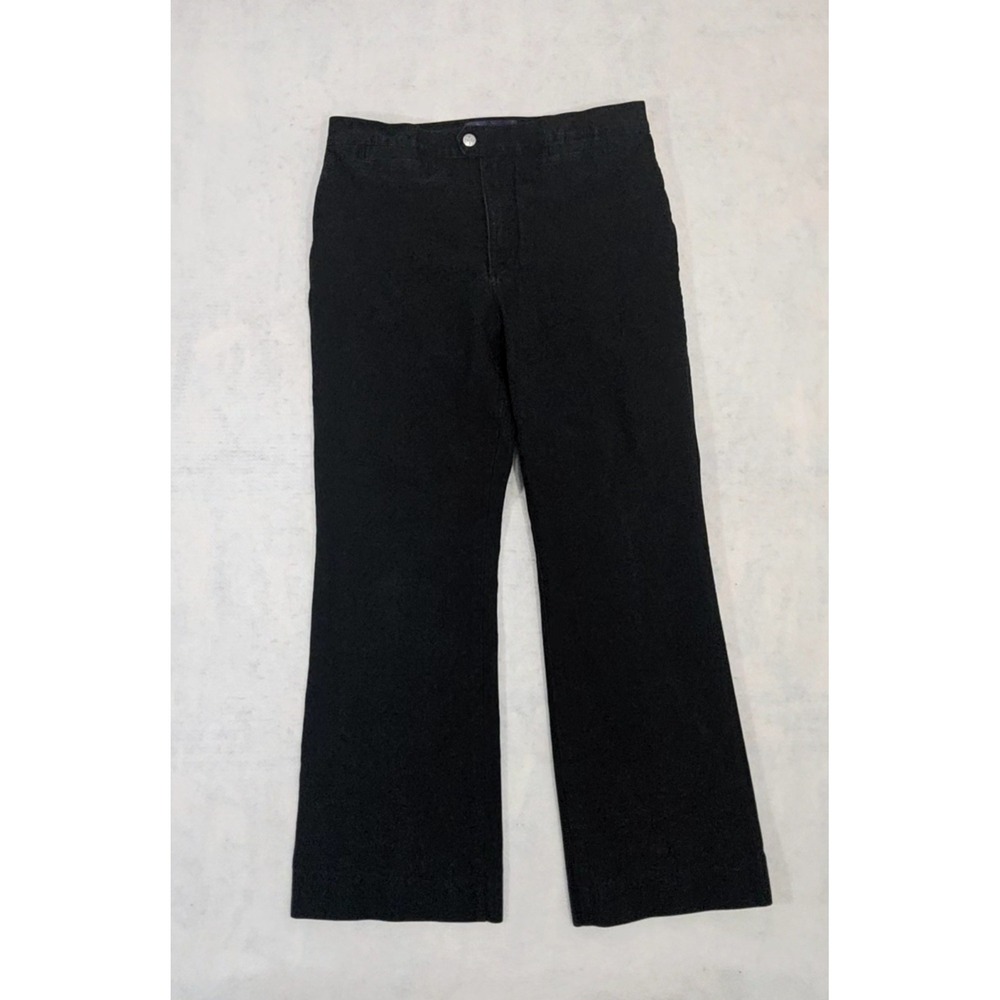 NYDJ Jeans Bootcut 14P Stretch Black Not Your Daughters Tummy Tuck‎ High-Rise